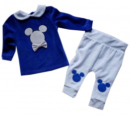Komplet welurowy Mickey