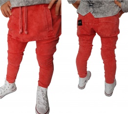 Spodnie Despacito dekatyzowane Back Pocket koral