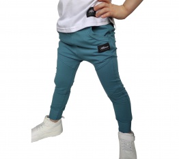 Spodnie baggy turkus mikoo