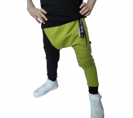 Spodnie z street boy limonka