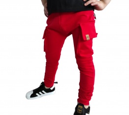 Bojówki baggy czerwień Mimi