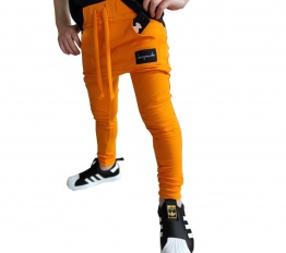 Spodnie Despacito basic pomarańcz