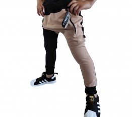 Spodnie street boy cappuccino 