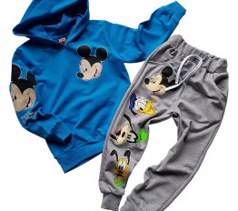 Komplet Mickey & Friends niebieski