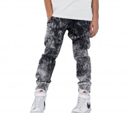 MashMnie  SPODNIE JEANSOWE WOLF SOUL black