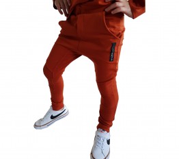 Spodnie Despacito baggy cegła