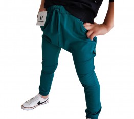 Spodnie basic style kids butelka ocieplane 