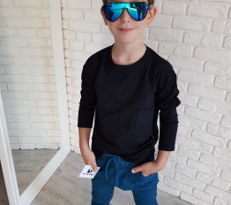 Bluzka basic style kids czerń