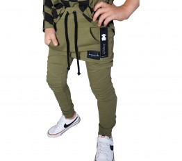 Spodnie Despacito basic oliwka