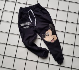 Spodnie Mickey granat