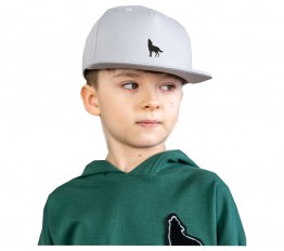 MashMnie CZAPKA FULL CAP SZARA WOW
