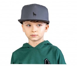 MashMnie Czapka fullcap grafit  WOW