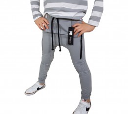 Spodnie Despacito zip grey