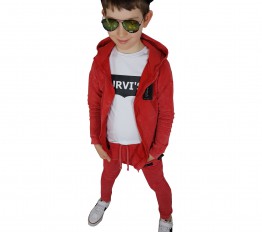 Bluza Despacito dekatyzowana vintage red
