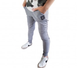 Spodnie pants dres slim patka szare NUNU
