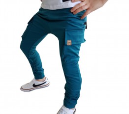 Bojówki baggy turkus Mimi