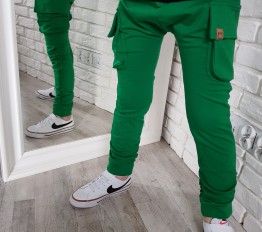 Bojówki baggy 2 zieleń Mimi