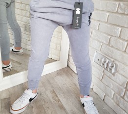 Spodnie Despacito dekatyzowane wilk grey mineral
