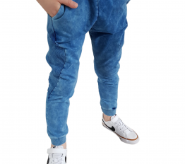 Spodnie dekatyzowane blue Mimi