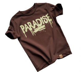 T-Shirt Paradise brąz MIMI 