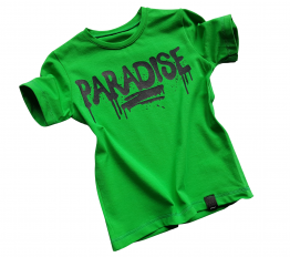 T-Shirt Paradise zielone jabłuszko MIMI 