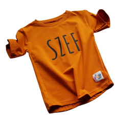 T-shirt FUN KIDS SZEF Orange