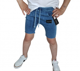 Despacito Szorty dekatyzowane classic niebieskie
