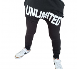 Spodnie unlimited czarne Style kids 
