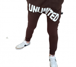 Spodnie unlimited brązowe Style kids 