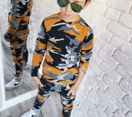 Bluzka Moro orange cammo Mimi