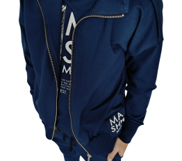 MashMnie BLUZA ROZPINANA GRANATOWA