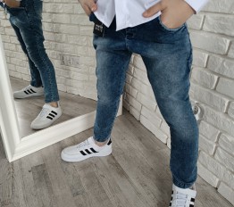 MashMnie SPODNIE JEANSOWE NIEBIESKIE
