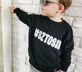 ALL FOR KIDS BLUZA SZTOSIK CZARNA 
