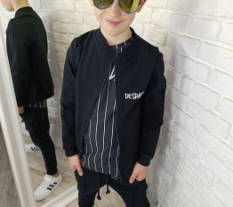 Bluza Despacito bomber czerń