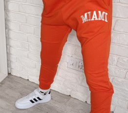 Spodnie slim Miami pomarańcz MIMI 