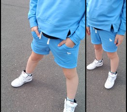 MashMnie spodenki dresowe niebieskie