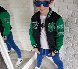 Kurtka bomberka przejściowa D czarna