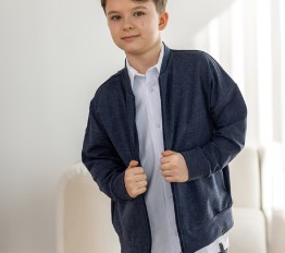 All For Kids Komplet Bomberka + Spodnie niebieskie