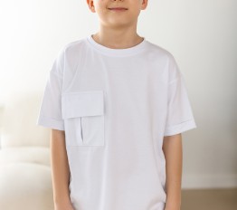 All For Kids T-Shirt biały