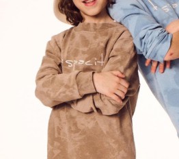 Bluza dekatyzowana Despacito batik mocha mousse