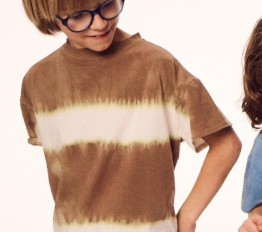 T-Shirt Despacito tie-dye mocha mousse