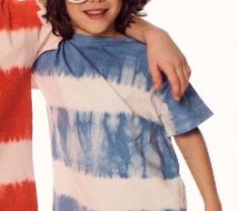 T-Shirt Despacito tie-dye baby blue