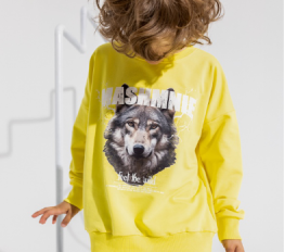 MashMnie Feel The Wild Drop 2 bluza żółta
