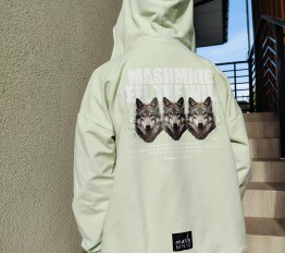 MashMnie Feel The Wild Drop 2 bluza rozpinana miętowa