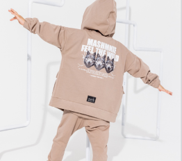 MashMnie Feel The Wild Drop 2 bluza rozpinana beżowa