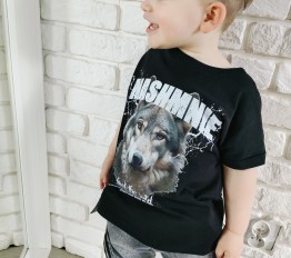 MashMnie Feel The Wild Drop 2 T-Shirt czarny