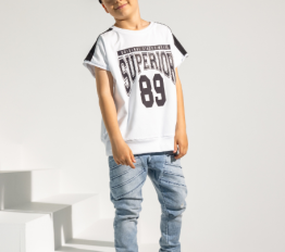 All For Kids T-Shirt Superior biały