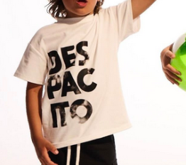 T-Shirt Despacito logo biały