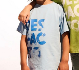 T-Shirt Despacito logo baby blue