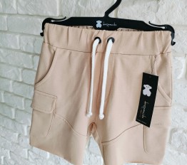 Szorty Despacito bawełniane cargo beige